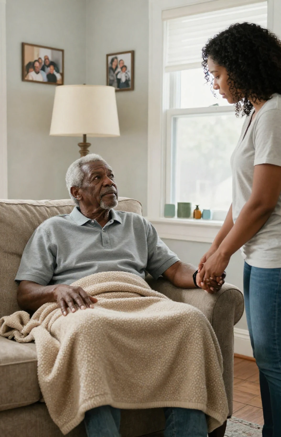Compassionate palliative care at home